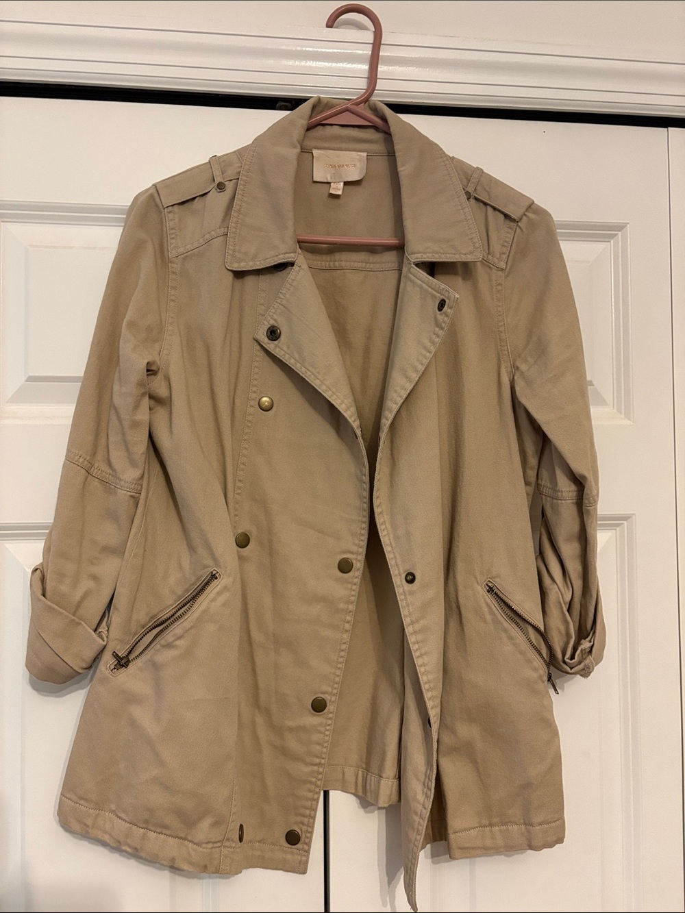 Women’s Utility Trench Jacket - Beige